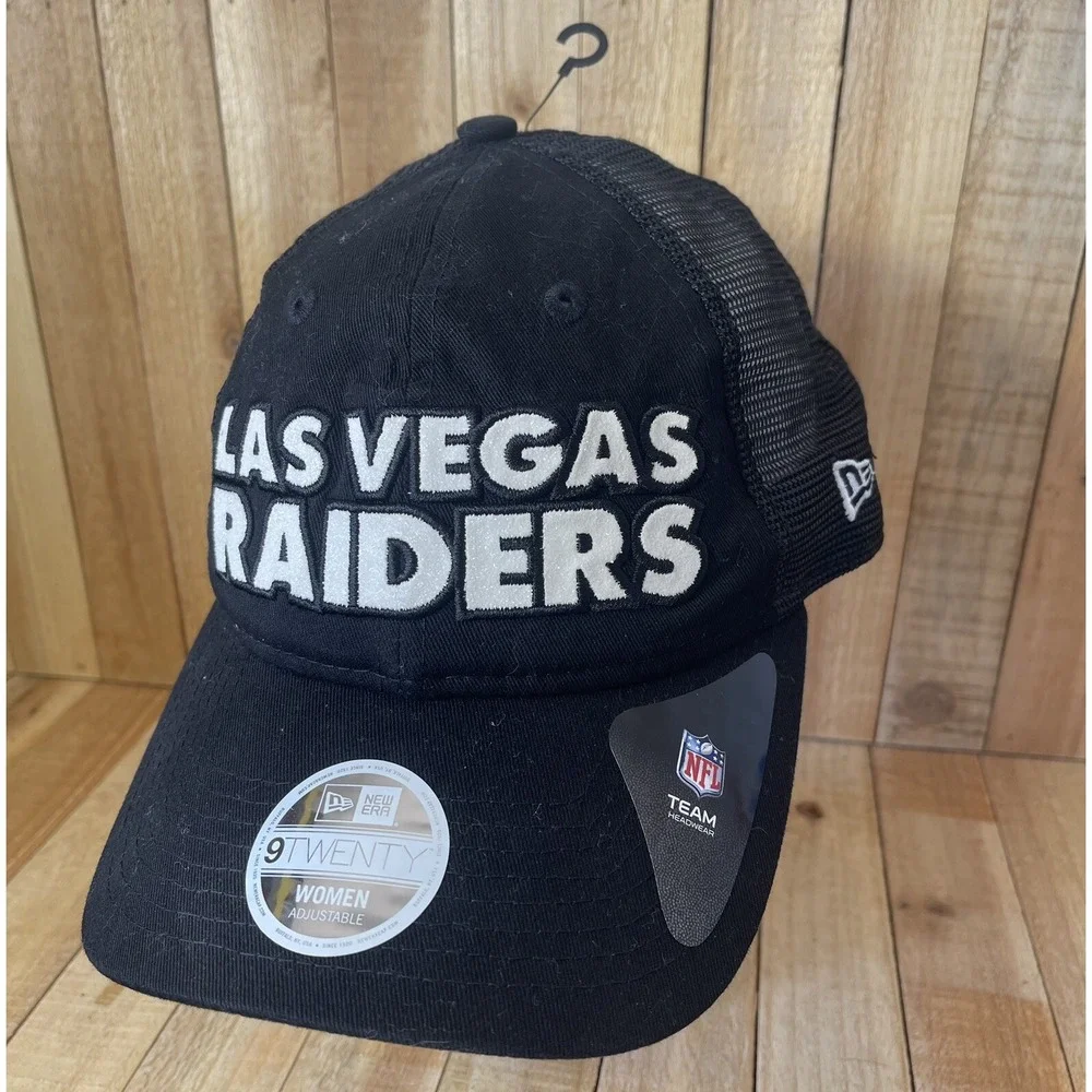 New Era Las Vegas Raiders Basic Black 9FIFTY Snapback Women's